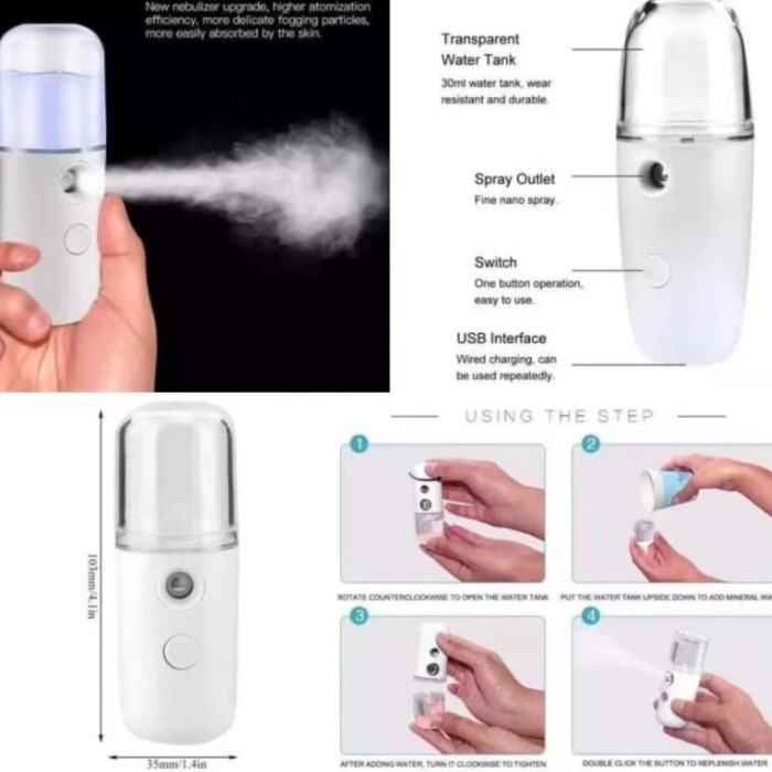 Sprayer Mini U/ Tanaman Indoor Kokedama Mossball Terrarium Paludarium