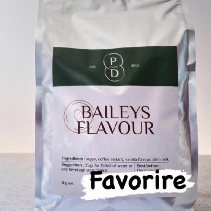 

JH8 Baileys Powder 1kg/ Bubuk Baileys 1kg/ Powder Milk
