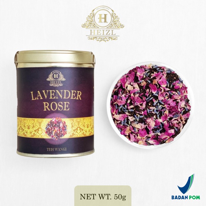 

JH8 HEIZL Lavender Rose Black Tea Special Artisan Tea Blend Teh Hitam 50gr