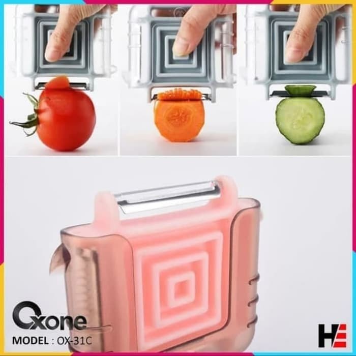 Oxone 3 Types Peeler OX-31C Pengupas Buah nUg