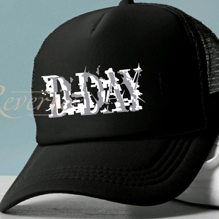 TOPI TRUCKER CAP JARING SUGA AGUSTD D-DAY LOGO DTF KONSER MIN YOONGI NOBAR SOLO TOUR 2023 BTS KPOP