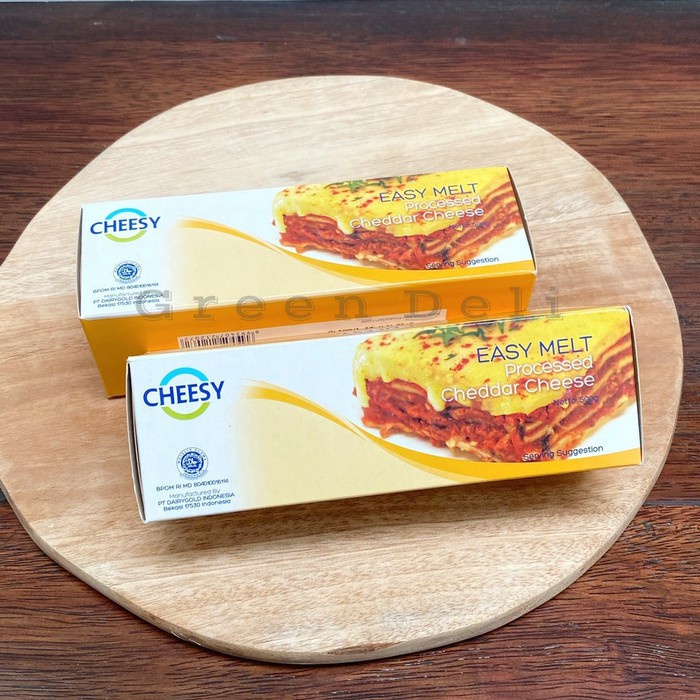 

Cheesy Easy Melt Cheddar Cheese 500 Gram