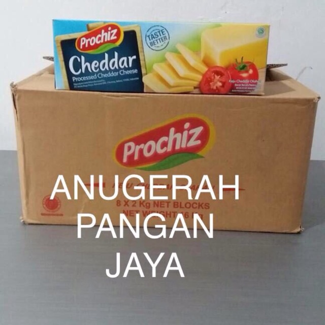 

Keju Prochiz cheddar premium Dan Prochiz gold 2kg
