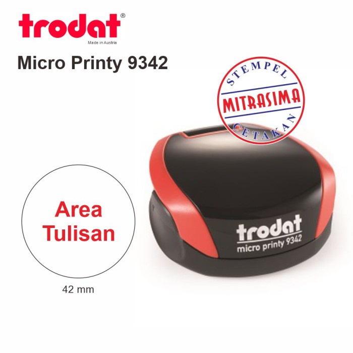 

STEMPEL TRODAT 9342 ( MODEL MICRO PRINTY )