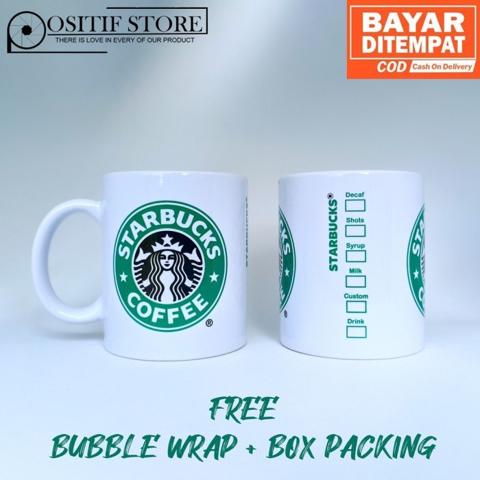 Gelas / Mug STARBUCKS Coffee Keramik