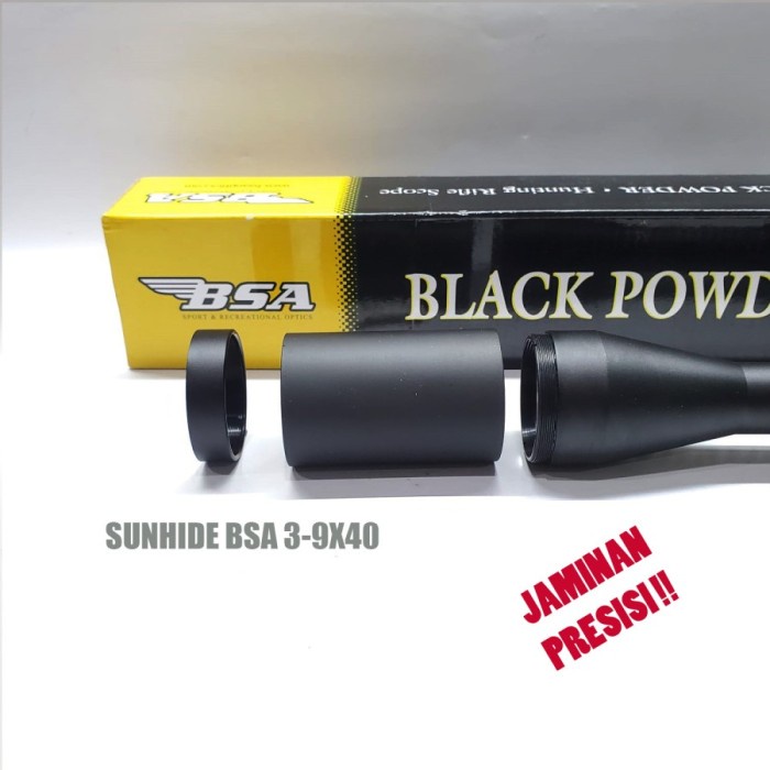 Terlaris SUNHIDE BSA 3-9X40 EG SUNHIDE TELESKOP BSA 3-9X40 EG SAMBUNGAN TELE SALE