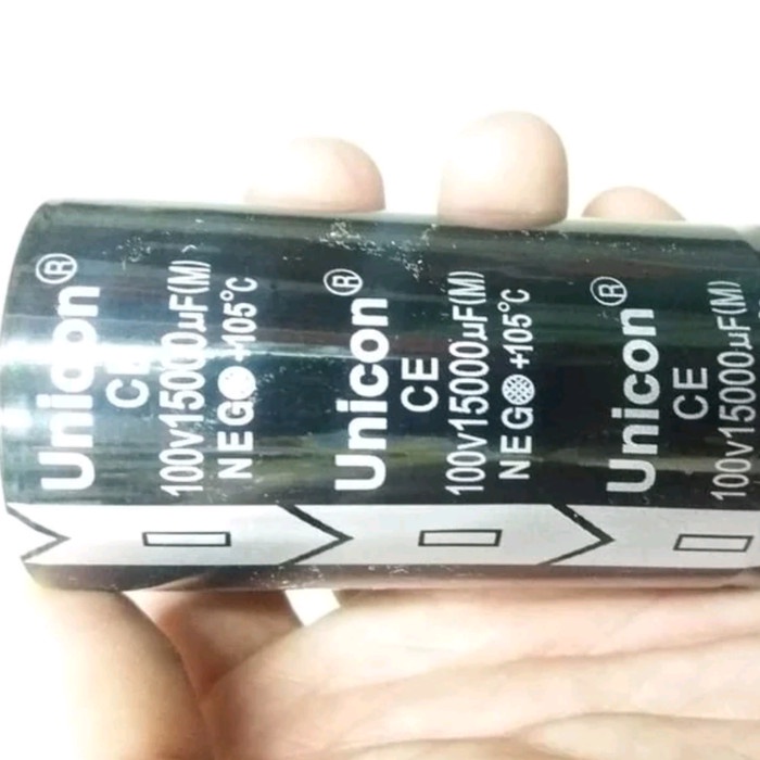 Jual [READY] Elco Capasitor Kapasitor Unicon 15000uf 15000 uf mikro 100v 100 volt