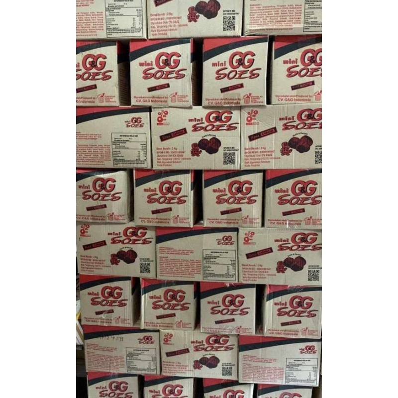 

HJ Soes Cokelat/Soes kering GG Soes Cokelat Lumer Snack 500gr
