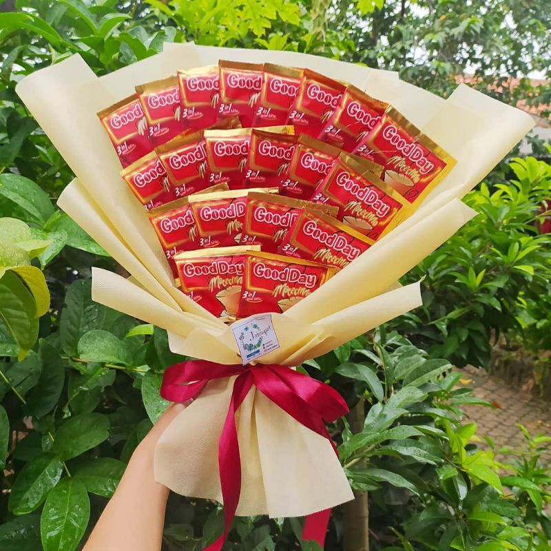 

HJ Buket Kopi Good Day kopi kapal api buket kopi luwak buket kopi hadiah cowo hadiah ultah bingkisan