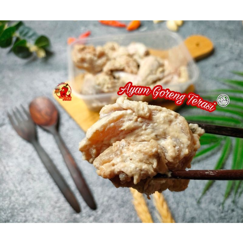 

NEW!! AYAM GORENG TERASI SIAP GORENG FROZEN MARINASI