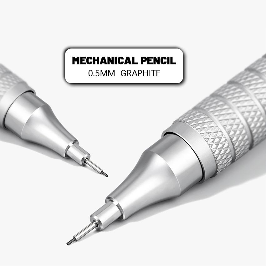 

Pentel Graph Gear 500 Mechanical Drafting Pencil Pusat Gravitasi Rendah Gambar Logam Pencil
