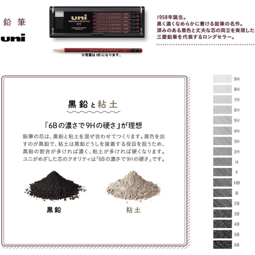 

Mitsubishi Uni Writing and Drawing Pencil