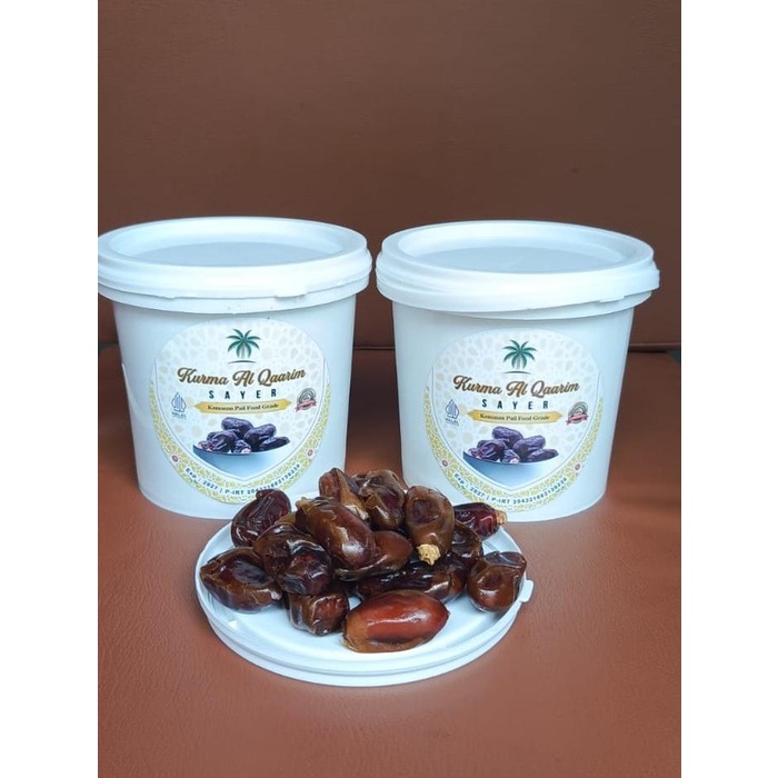 

HJK Promo 2 pcs kurma ember murah Al Qareem