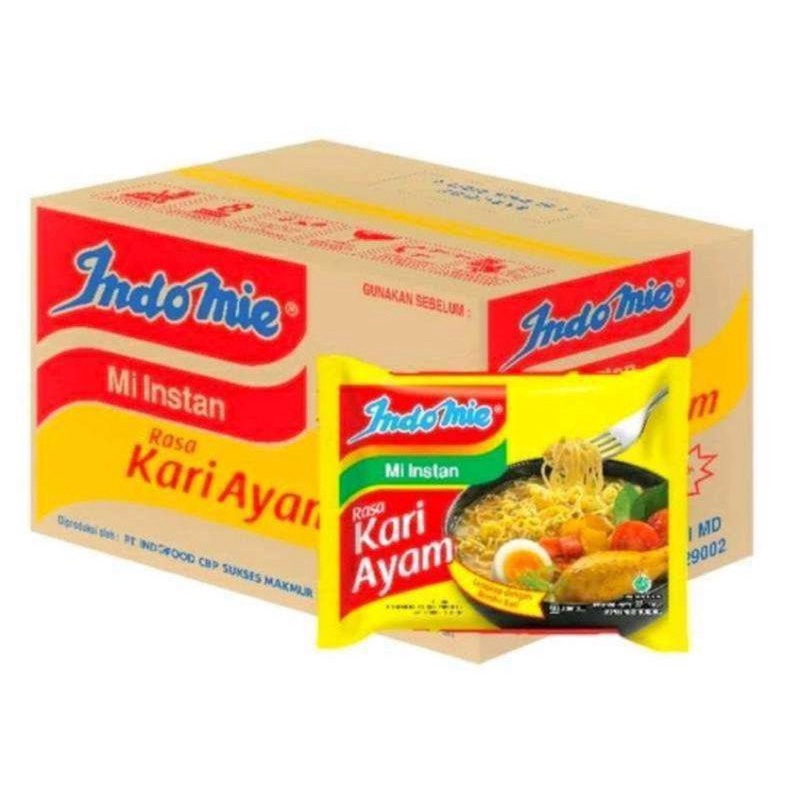

INDOMIE KARI AYAM 1 DUS ISI 40 pcs