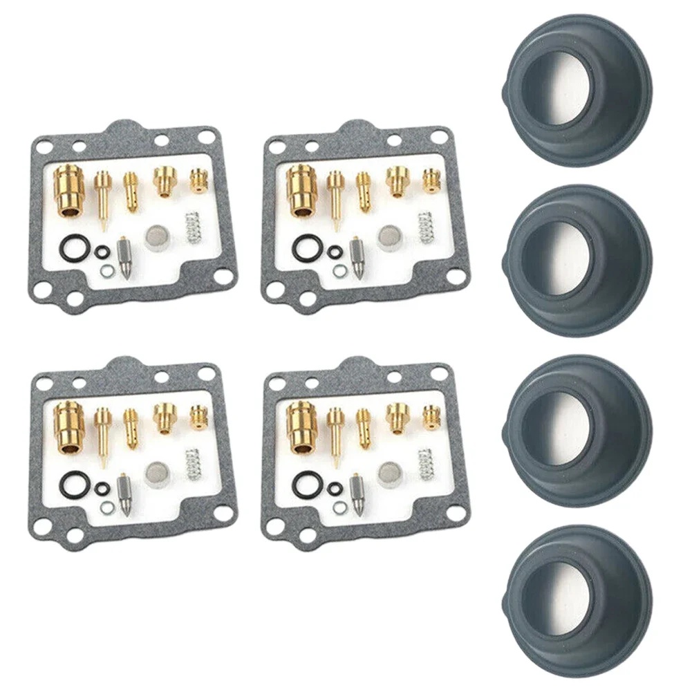 4 Set Motorcycle Carburetor Repair Kit For Suzuki Gs550 E/L Gs550M Gs550T Gs 550 Vacuum Diaphragm