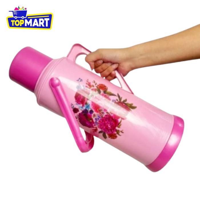 TOPMART - Thermos 2 Liter Air Panas + Dingin Thermos Kaca 2 Liter Tahan Air Panas dan Dingin