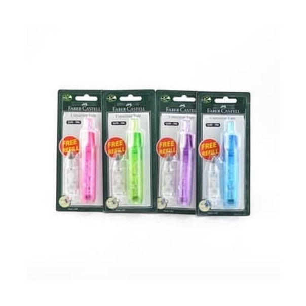 

Correction Tape Faber Castell QJR -506 Free Refill 1 Pcs - SHSNP