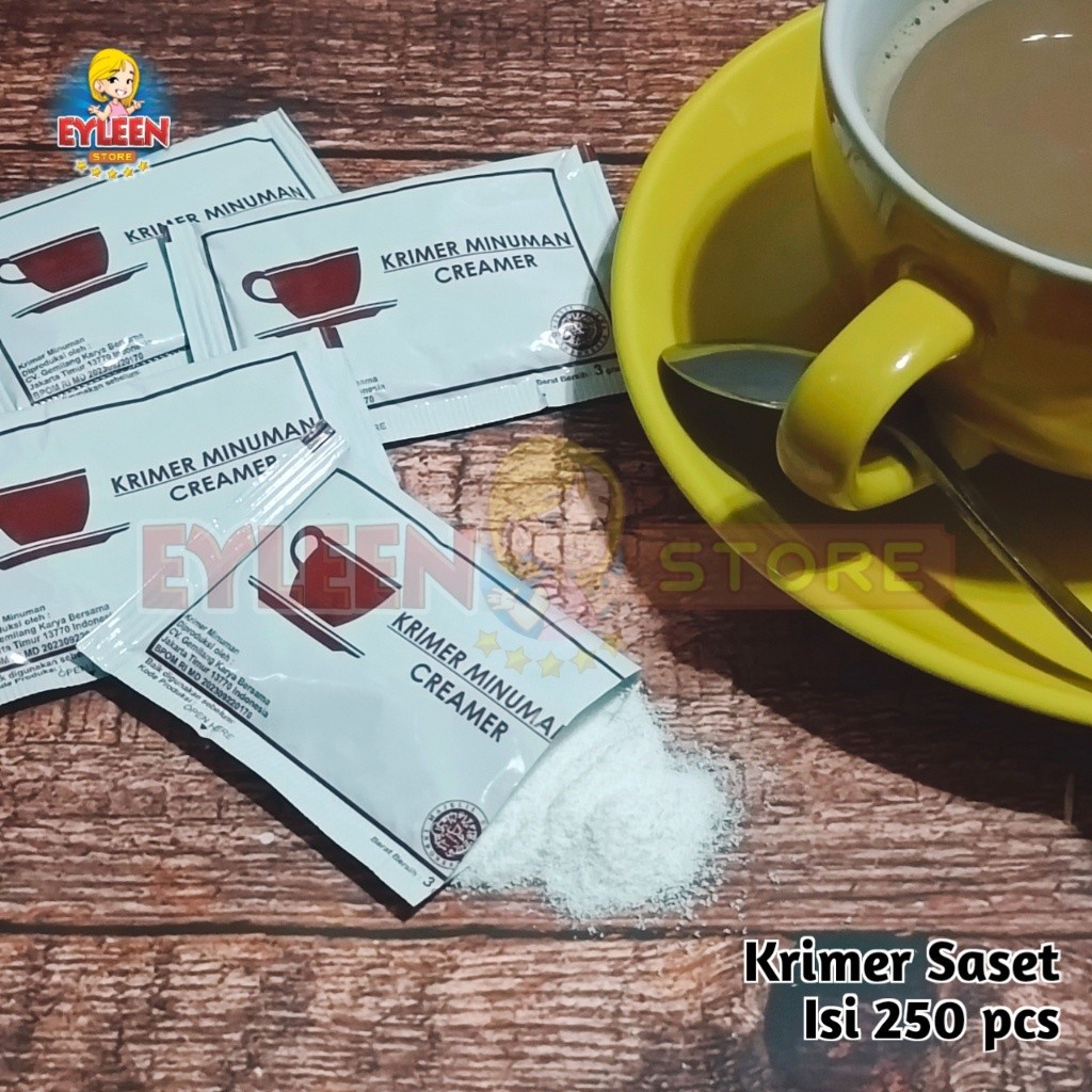 

Creamer Sachet Krimer Kotak isi 250 pcs