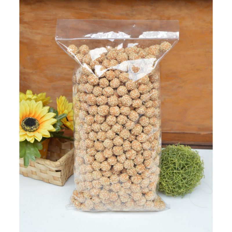 

HJ 1KG Kue Ciput Wijen Onde Onde Mini Wijen Roti Ketawa Wijen Mini