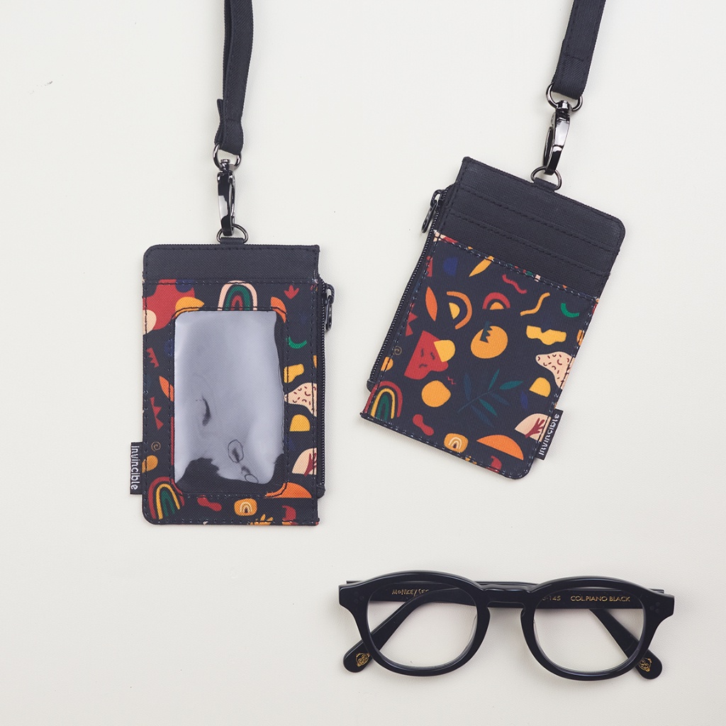 

Lanyard Id Card Name Tag Holder Dompet Kartu Kalung Leher Wanita Pria