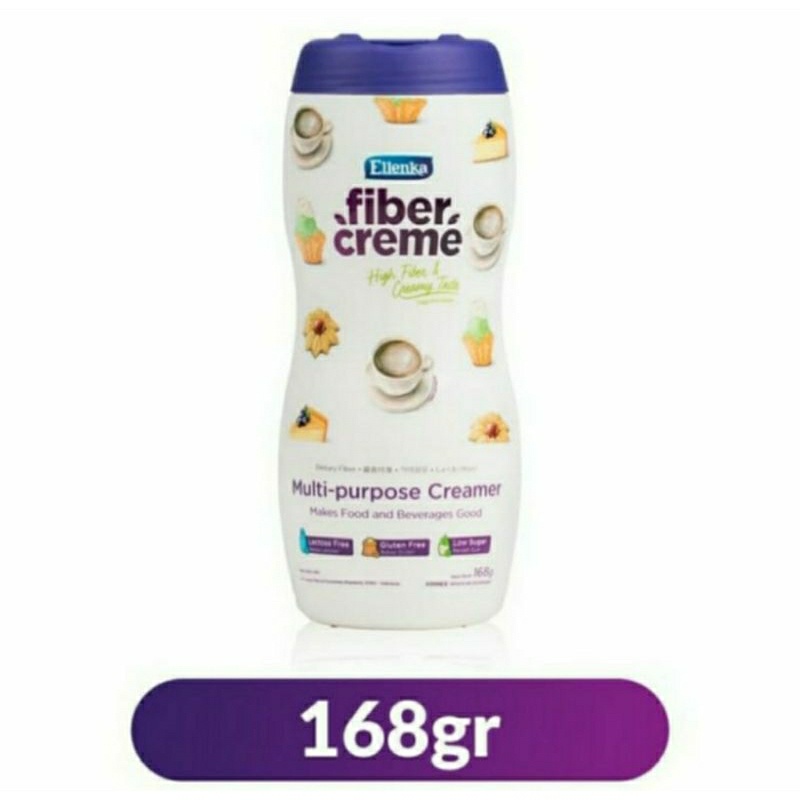 

Fiber Creme Ellenke 168gr botol Krimer Serbaguna Pengganti Santan Susu