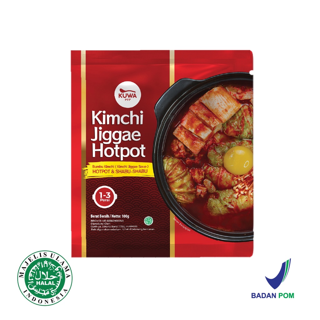 

KUWA Kimchi Jiggae Hotpot - Kaldu Sup Kimchi Korea - 100g