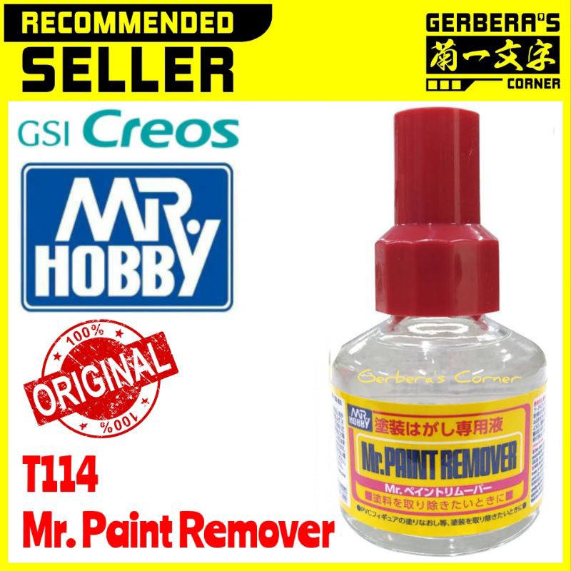 

Mr Color T114 Mr Paint Remover - Mr. Hobby - Lacquer Paint