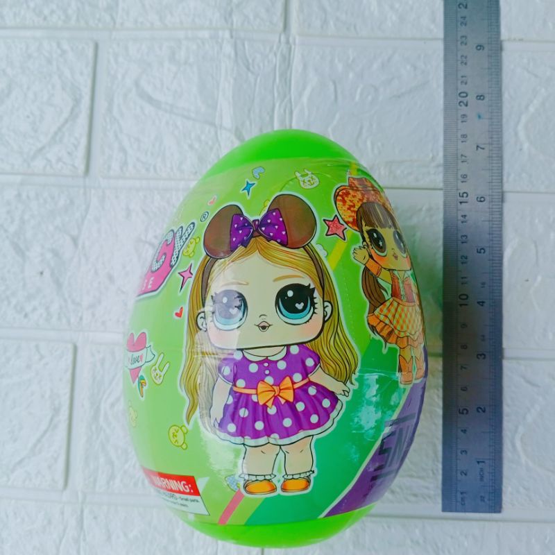 IK Mainan Telur Besar Berhadiah ( Egg Surprise ) telur jumbo