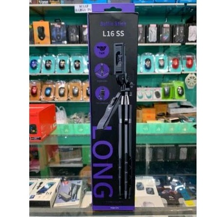 tongsis tripod tnw L16 selfie stick bluetooth remote