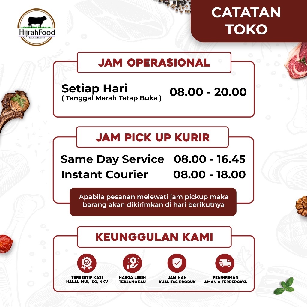 

BOSS Sosis Sapi Bakar Mini Original - Original Beef Sausage