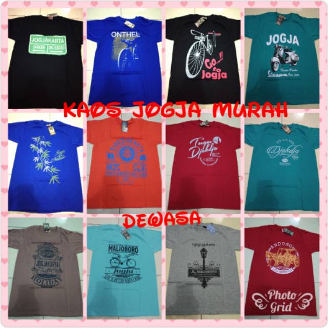 {{ 3Pcs Kaos 50 Ribu / Kaos Disto Kaos Jogja Murah, Kaos Malioboro,Oblong Tshirt Kaos Polos Jogja