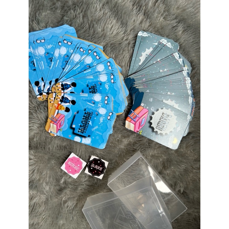 IK Kartu Permainan Truth or Dare (ToD) Versi Sekolah isi 58 kartu Kartu permainan Viral Card Game