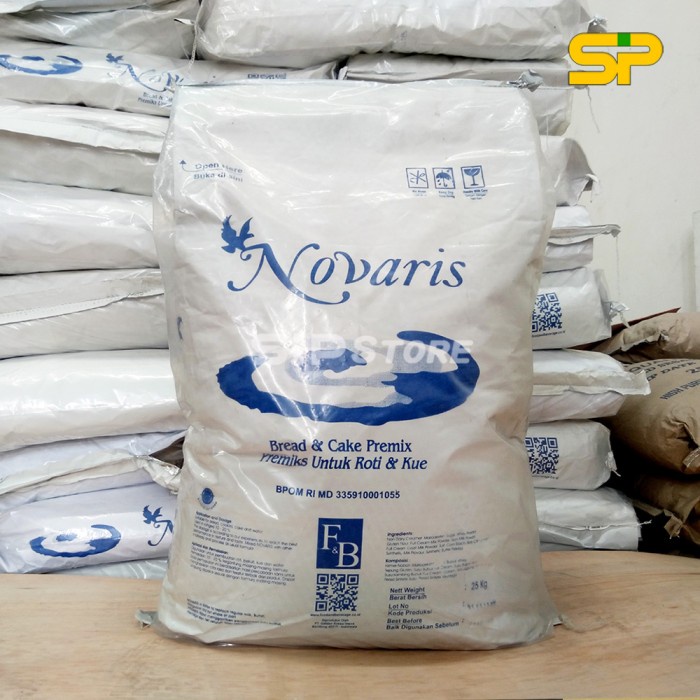 

Premiks Susu NOVARIS 25 Kg / Bahan Baku Tambahan Roti dan Kue