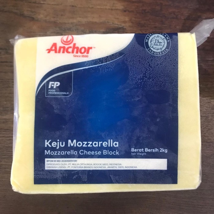 

Anchor Mozarella Cheese 2kg - Keju Mozarella Anchor 2kg - Gosend/Grab