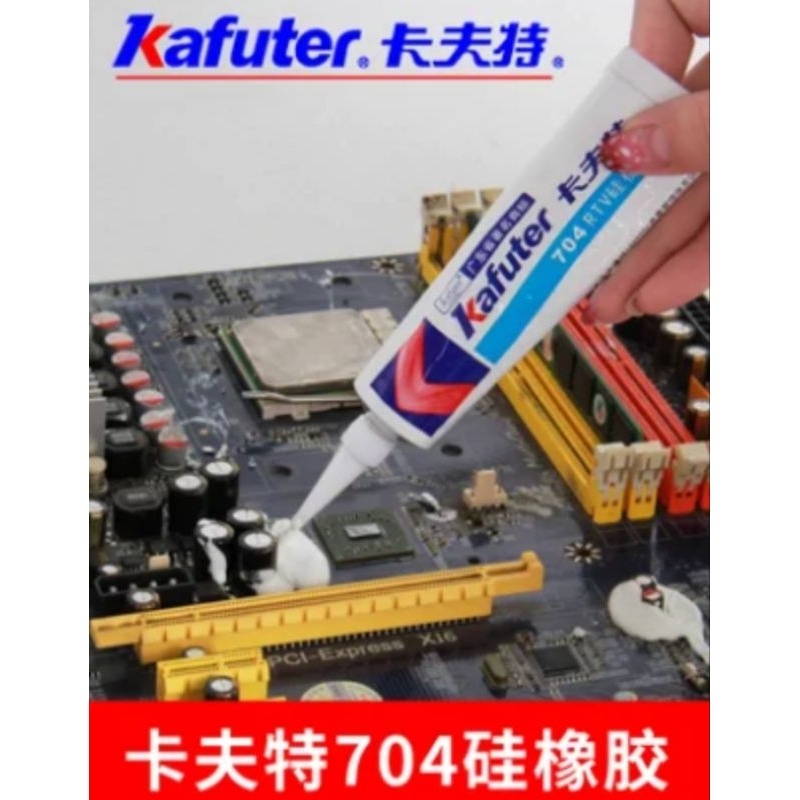 

Kafuter K - 704 45 Gram Sealer komponen Anti air Lem karet segel Isolator