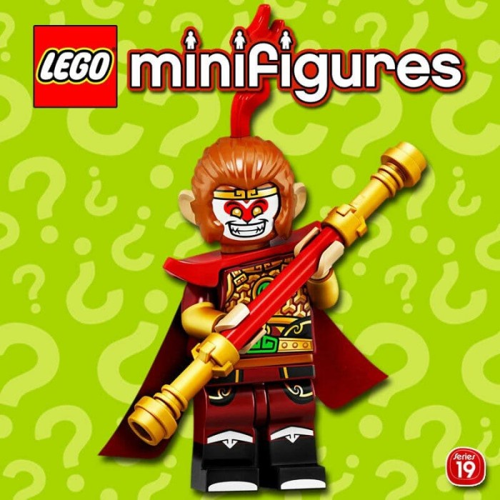 LEGO Minifigures Series 19-Monkey King Minifigure Seri #4 Knight Suit