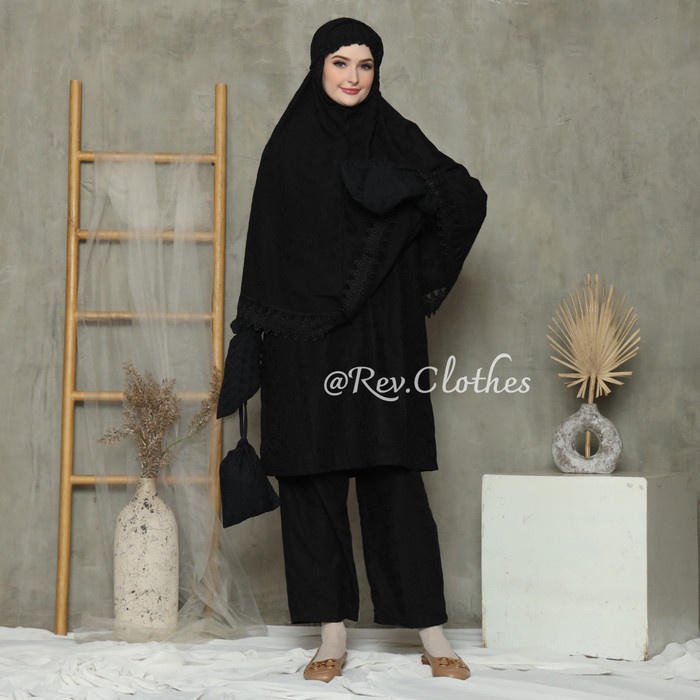 Baju Umroh Wanita Setelan Ihrom Lengkap Perlengkapan Umroh Wanita