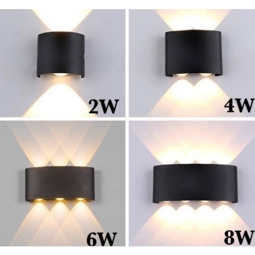 Lampu Dinding Pilar Pagar Outdoor Waterproof Lampu Dinding Taman Hias