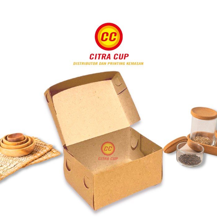 (Good) Dus Snack Kraft 14x10x7/ box snack/ Dus Bolu/ dus donat/ dus kue/