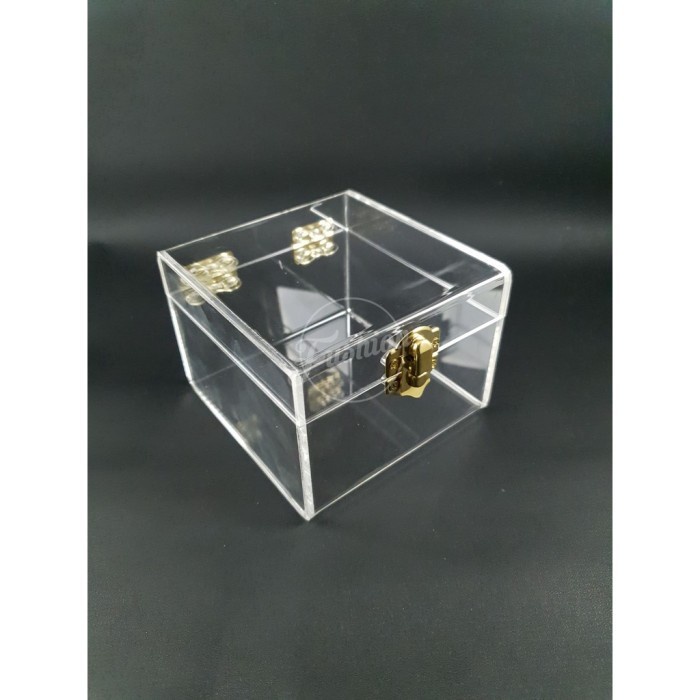 JTTOP KOTAK AKRILIK TEMPAT PERHIASAN / PERNAK PERNIK / JEWELLERY BOX ACRYLIC
