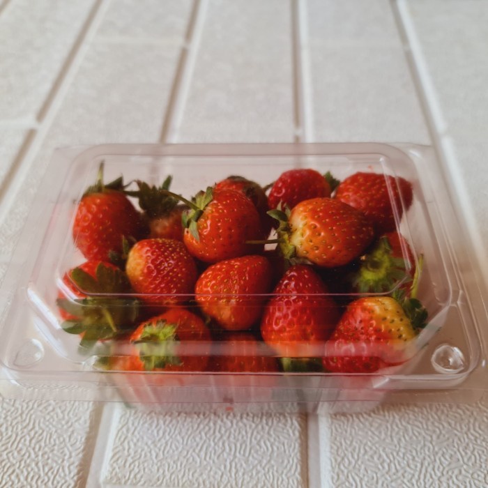 Banyak Dicari Perdus Mika Buah Stroberi 500 Gr Mika Strawberry Mb 500Gr 500Pcs