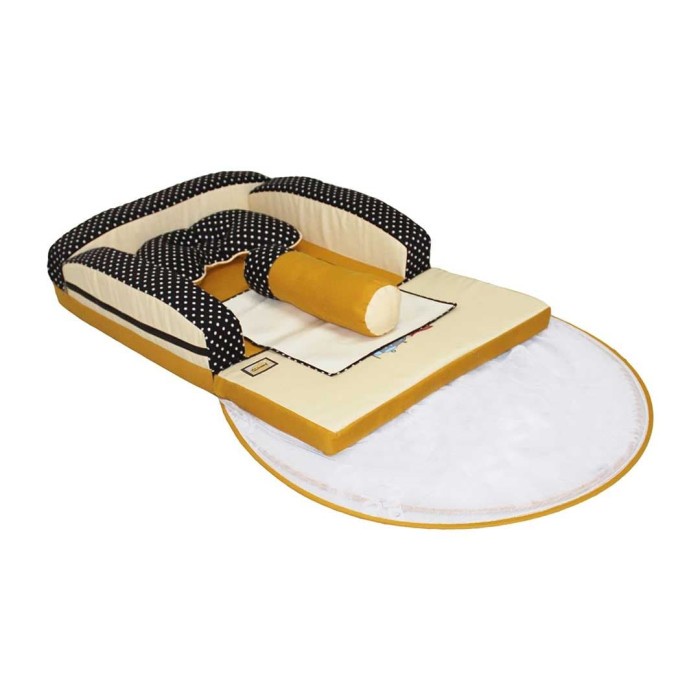 Kasur Bayi Lipat Print Kelambu Snobby Tpk1491 - Asli