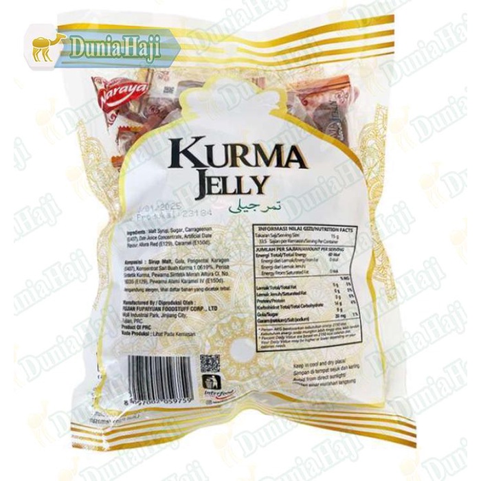 

Jelly Kurma Naraya 500GR Halal Jeli Rasa Korma