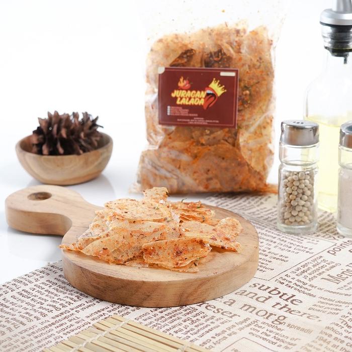 

KERIPIK KACA 1 KG JURAGAN LALADA Food Snack Pedas Kripca Kripik Makanan Cemilan Camilan Crispy