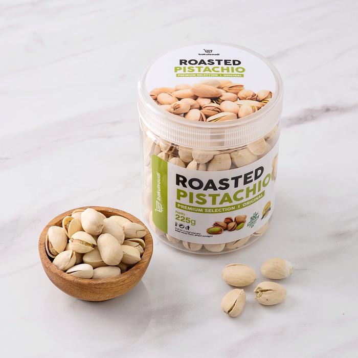 

Kacang Pistachio Panggang Renyah Premium Original 100% Pistachios Roasted Kacang Fustuk Pistacio