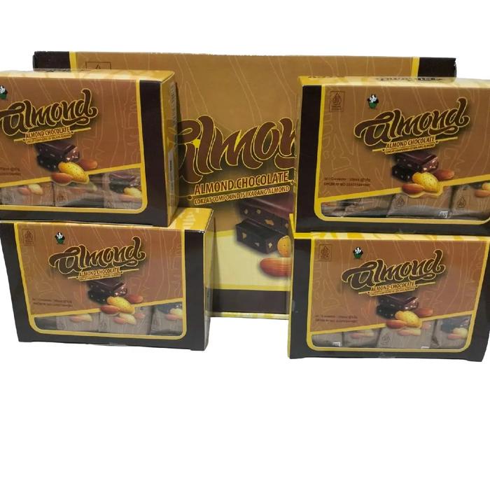 

TOBELO COKELAT COMPOUND ISI KACANG ALMOND 1 DUS ISI 80 PCS (ALMOND BAR)