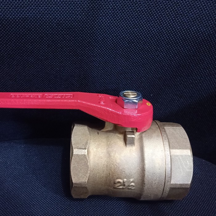 Jual [READY] BALL VALVE 2.5" INCH (2.1/2"inch ) KITZ BRASS KUNINGAN ORIGINAL 100%