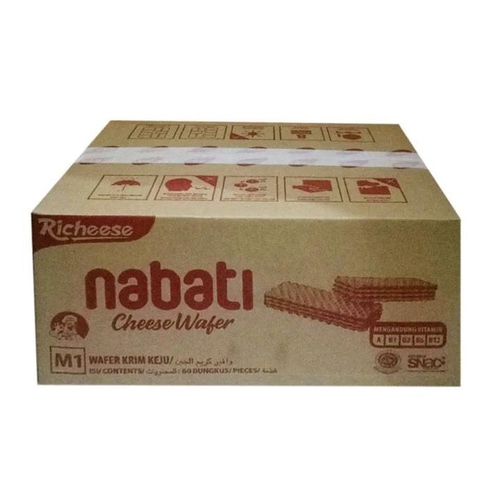 

WAFER NABATI KEJU/COKLAT 1 DUS Snack Biskuit NABATI DICAMPUR!