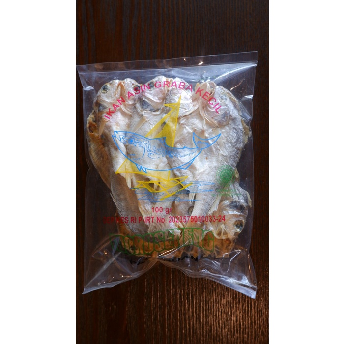 

Moroseneng Ikan Asin Graba Kecil 100 gr Small Graba Salty Fish Gurih
