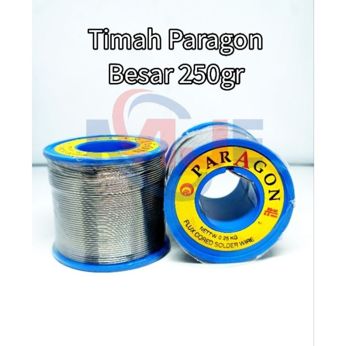 (Good) TIMAH PARAGON TIMAH SOLDER TENOL 250gr TIMAH PARAGON BESAR